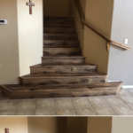 Stairway Flooring before and after | Bram Flooring