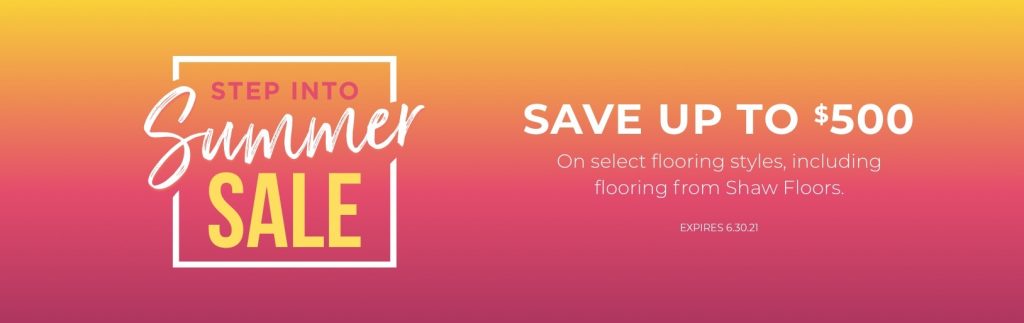Step into Summer Sale | Bram Flooring